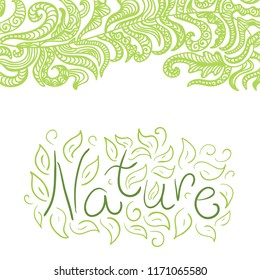 Nature. Vector illustration
