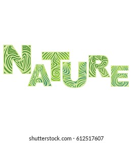 Nature. Vector illustration.