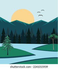 nature  vector illustration design arts