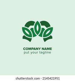 Nature vector illustration logo design, flower, petals, and pistil