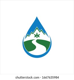 nature vector logo graphic modern abstract