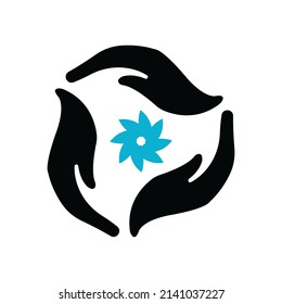 nature vector logo template design 