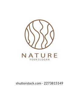 Nature vector logo. with trees, rivers, seas, mountains, business emblems, travel badges, ,ecological health,