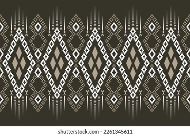 Naturaleza las cosechas cruzan el tradicional patrón étnico paisley flor Ikat fondo abstracto azteca africano indonesio indio indio sin costuras de tela de impresión cortinas de ropa y sarong