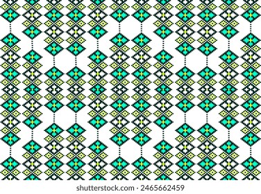Nature vintages croix sur couture motif ethnique traditionnel cachemire fleur Ikat arrière-plan abstrait Aztec Africain Indonésien Indien harmonieux motif pour tissu imprimé tissu tapis rideaux et sarong