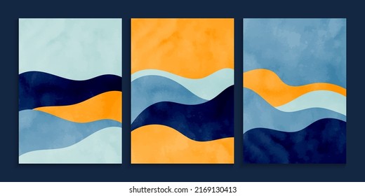 Nature wall decor posters contemporary art prints