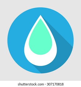 Nature water icon