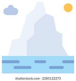 nature, water, landscape, ice, mountain, winter, snow vector 
