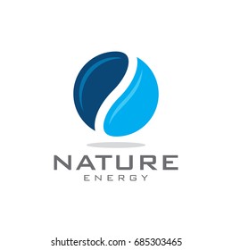 Nature water logo