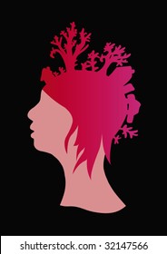 Nature will grow back your roots girl