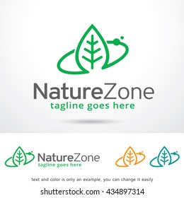 Nature Zone Logo Template Design Vector
