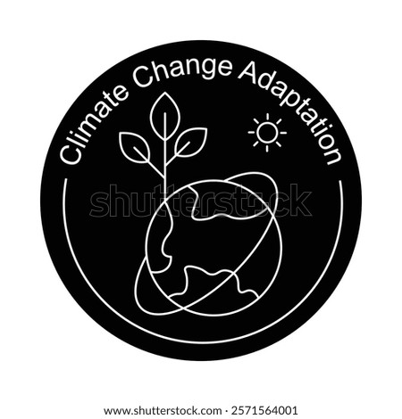 Nature-Based Solutions for Climate Adaptation Illustration.