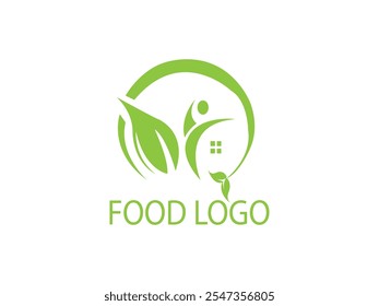 Nature-Inspired Food Logo Design with Organic Color Shades