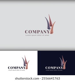 Nature-Inspired Logo: Embracing Green Harmony and Organic Elegance