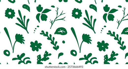 Nature-Inspired Seamless Pattern for Creative and Decorative Projects