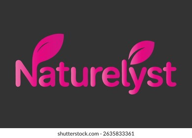 NatureIyst Organic Leaf Logo Design	