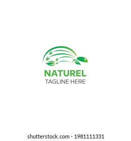 Naturel Logo Naturel Template  Turtle logo