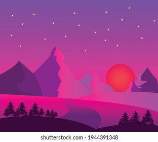 MODO NATUREL VIEW SUN SET
