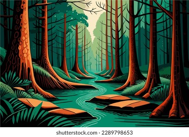 Nature's beauty, serene and lush. Home to life, a precious hush. 