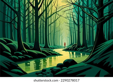 Nature's beauty, serene and lush. Home to life, a precious hush. 