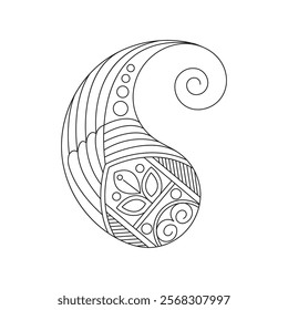 Natures Kolki ornaments design. Peaceful Petals, Ability to Relax, Brain Experiences, Harmonious Haven, Peaceful Portraits, Blossoming Beauty mandala design.