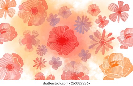Nature's Palette: Floral Pattern Collection