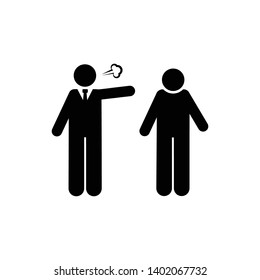 Naught, office, dismiss, job icon. Element of businessman icon. Premium quality graphic design icon. Signs and symbols collection icon for websites, web design, mobile app