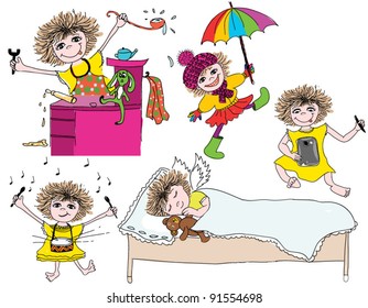 Naughty girl activities