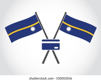 Nauru Emblem Credit Debit Bank