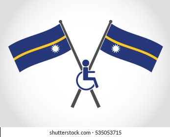 Nauru Emblem Disability