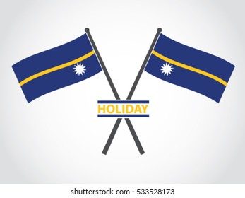 Nauru Emblem Holiday