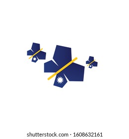 Nauru Independence day january vector