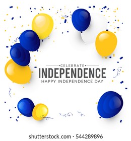 Nauru independence day of poster or banner background.