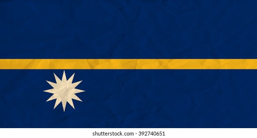 Nauru paper  flag