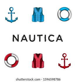 Nautica Vector Illustration Pack Icon