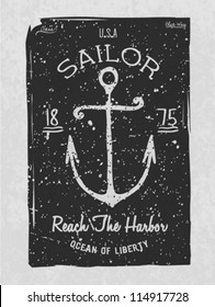 Nautical Badges And Labels