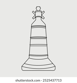 Nautical Buoy Printable Vector Design