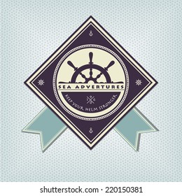 Nautical design element stock vector/illustration