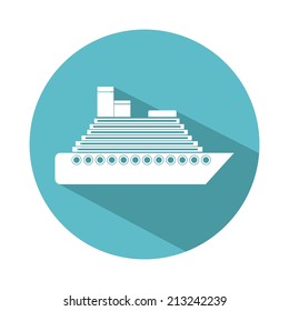 Nautical design over white background,vector illustration