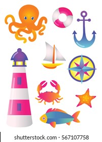Nautical Elements Set