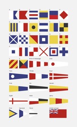 Nautical Flag Alphabet 
