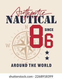 NAUTICAL, GRAPHIC T SHIRT VECTOR DESIGNS AND OTHER USES.