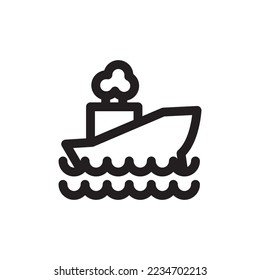 nautical icon or logo isolated sign symbol vector illustration - high quality black style vector icons