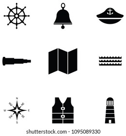 nautical icon set