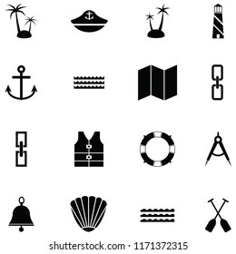 nautical icon set