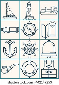 Nautical Icon Set