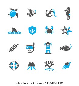 Nautical Icons set