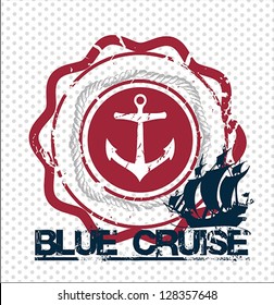 Nautical Illustrations and Labels