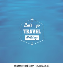 Nautical inspirational background