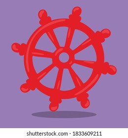 Nautical kids sailor navigator Vector Illustration
